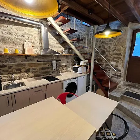 Loft De Piedra Con Vistas A La Ría En Broña Сasa de vacaciones *