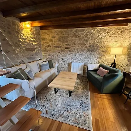Loft De Piedra Con Vistas A La Ría En Broña Сasa de vacaciones Outes